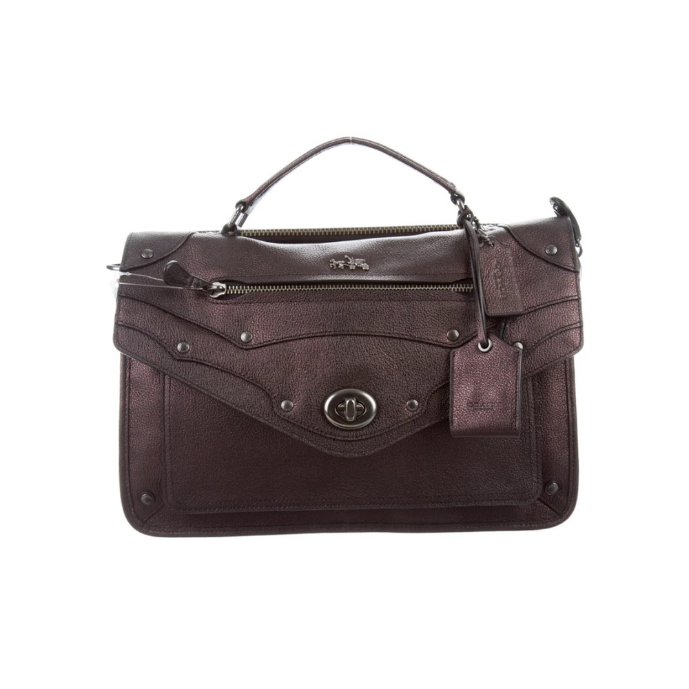 Coach Rhyder 33 Metallic messenger bag